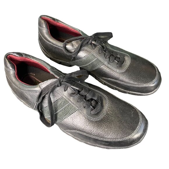 Rockport XCS Men's Roadway Black Leather Casual Walking Shoes 13 NWOT - Picture 1 of 8